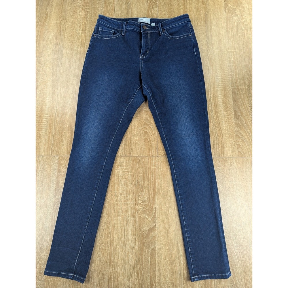 BKE Denim Gabby High Rise Jeans Women's Size 30 R Wash Minimalist Americana MOM